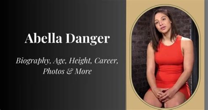 Abella Danger height: How tall is Abella Danger?