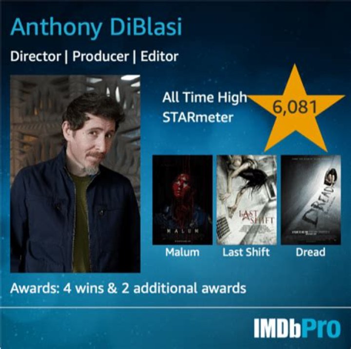 Anthony DiBlasi Bio (Wiki) 