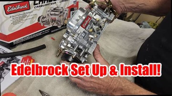 Does Edelbrock make a 2 barrel carburetor?
