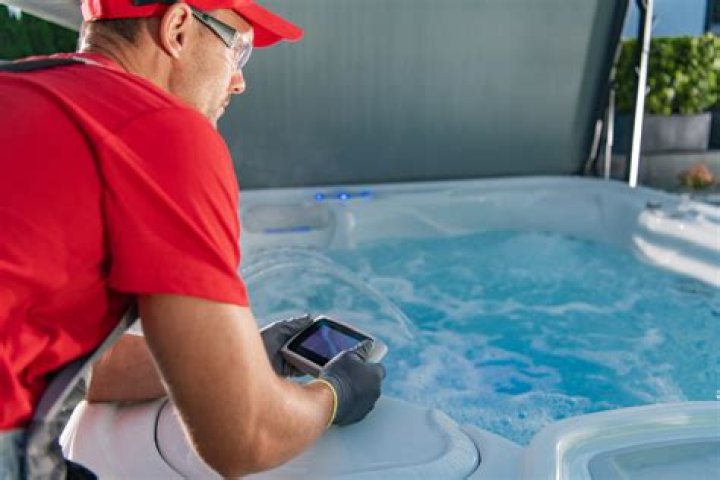 How do you fix the SN code on a hot tub?