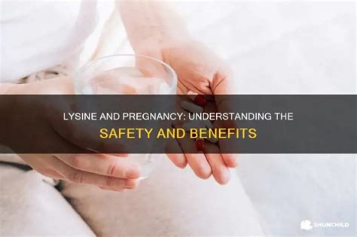 Is Super Lysine safe during pregnancy?