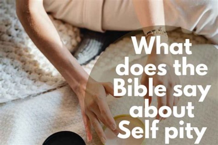 What does the Bible say about self-image?