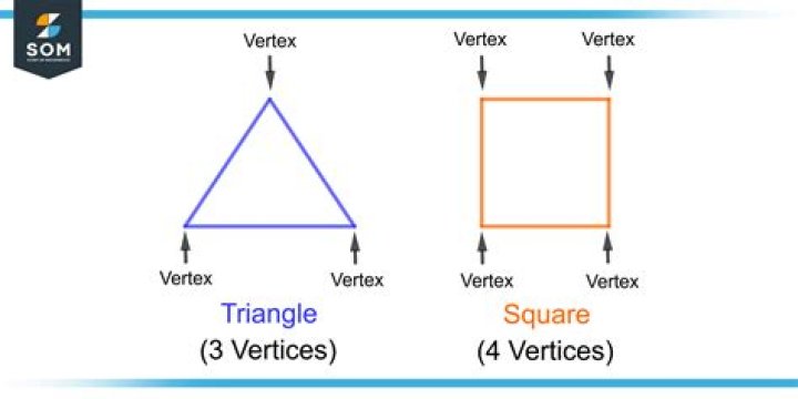 What is a vertex of a square?