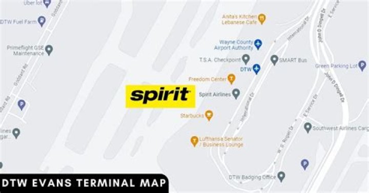 What terminal does spirit fly out of in Denver?