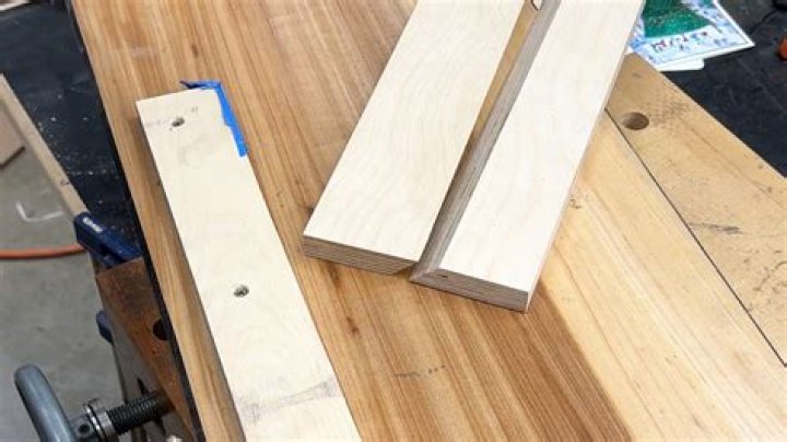 What type of wood is used for French cleats?